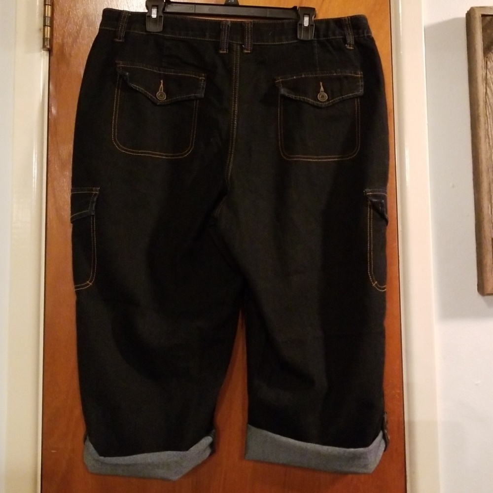 🆕 Cato Bermuda Utility Capri Jeans Size 18